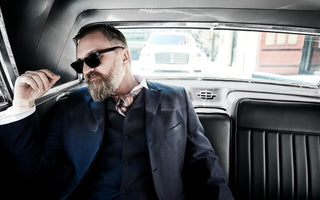 man wearing a custom suit