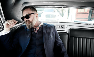 man wearing a custom suit